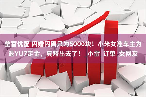 垒富优配 闪婚闪离只为5000块!小米女准车主为退YU7定金,真豁出去了!_小雷_订单_女网友